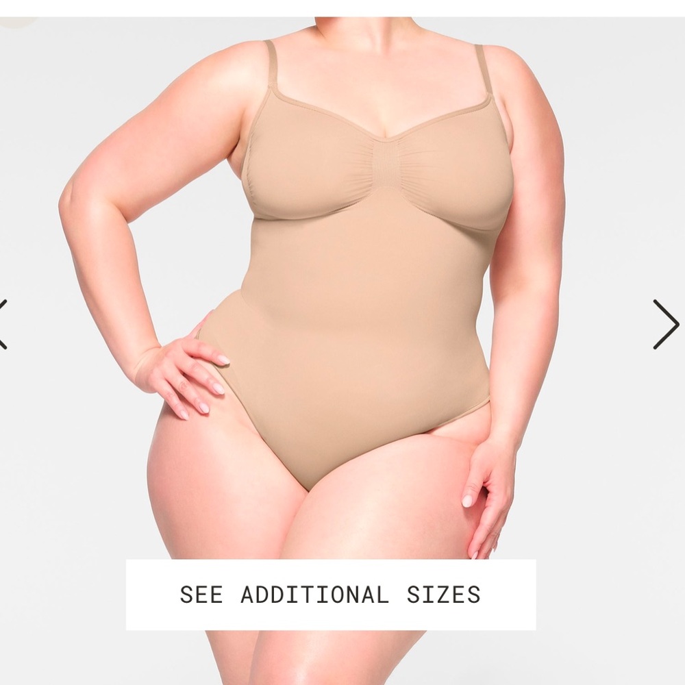 Skims‎ Seamless Sculpt Thong Bodysuit in  nwot Mica